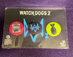 Watch Dogs 2 pins button badge set of 3 promo Gamestop Ubisoft Dedsec Bomb Logo