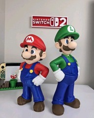 Mario – Super Mario Bros Figure Free Standing 12″ inch Classic Nintendo Display