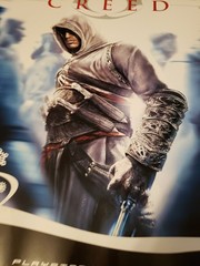 Assassin’s Creed Game Stop Promo Poster. Rare Poster 22x28in [26r]