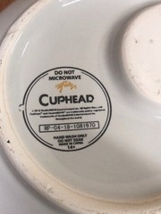 Cuphead And Mugman Collectible Mugs – No Ceramic Straws – Read Details –