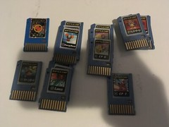 Capcom Megaman/Rockman.Exe Advanced PET 2 W/Battle Chip Lot Used Good Condition