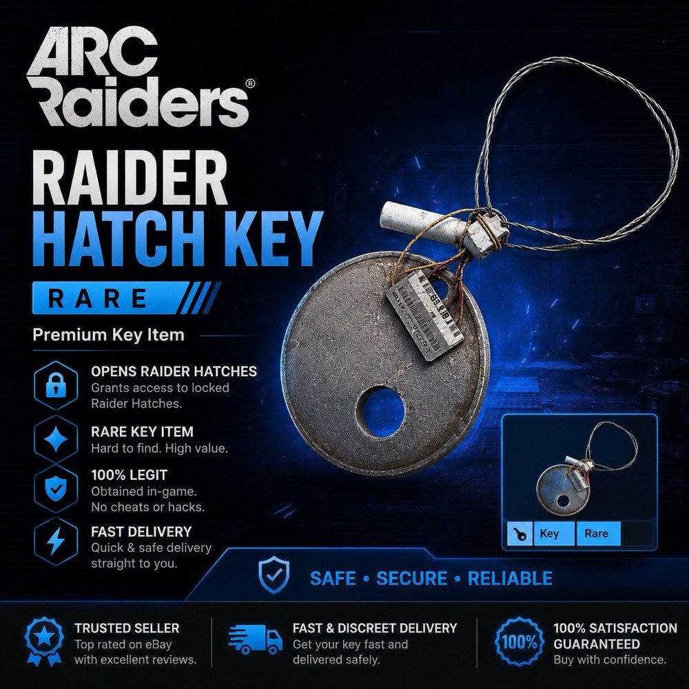 ARC Raiders – 5 Raider Hatch Keys Rare