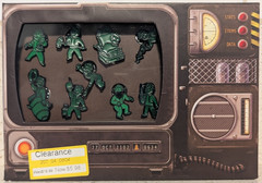 Fallout Vault Boy Pin Badge Set Numskull Bethesda New Unused Pins