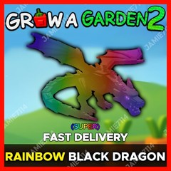 🪴Grow a Garden 2 | Rainbow Black Dragon | GAG2 Fast & Easy