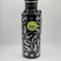THE LAST OF US 18 Oz Black & Silver Water Bottle w/Carabiner – Brand NEW