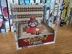 Pokemon Groudon Ruby Handmade Diorama – Gameboy / Retro Gaming Cube – Fanart