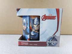 Marvel Avengers Initiative Mug Captain America Thor Iron Man 310ml Star NEW NOS
