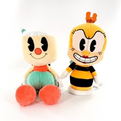 Funko 2018 Nintendo Switch Cuphead Cuppet Puphead & Rumor Honeybottoms Plush