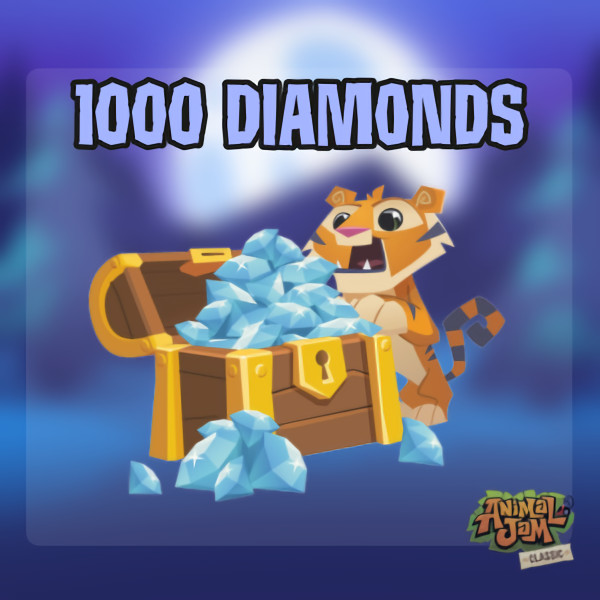 Animal Jam Classic (AJC) – 1000 Diamonds – (READ DESC BEFORE BUYING)