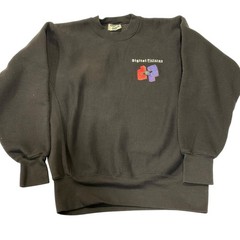 Vintage Deadstock Digital Pictures Lee Crewneck Sweatshirt Size L Sega CD Promo