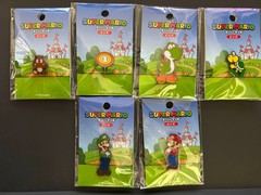 Nintendo Store TOKYO EXCLUSIVE Super Mario Pins Complete Set