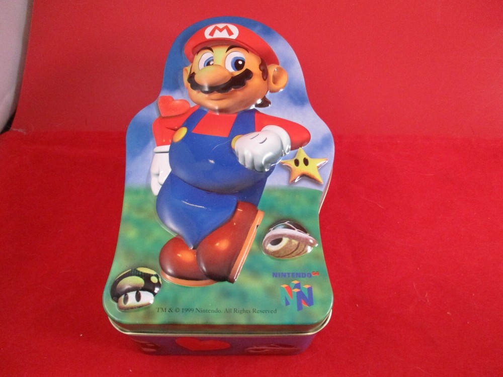 Super Mario 64 Nintendo 64 N64 1999 Promotional Tin