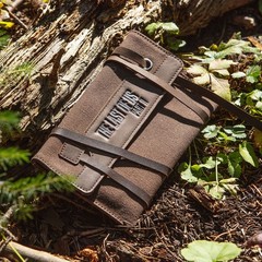 The Last of Us Part II Waxed Canvas and Leather Strapped Cord Organizer