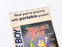 Dragon’s Lair (Game Boy) VIDPro Card [Plastic 5×7 CARD ONLY] *AUTHENTIC