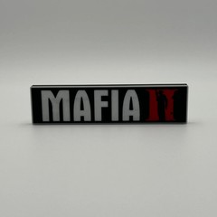 Mafia 2 II Video Game Logo Sign Display Plaque Collectible Merchandise