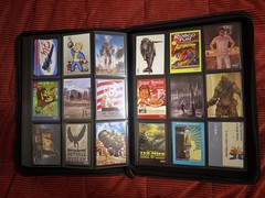 Complete Fallout Trading Card Base Set (Series 1 & 2) In Binder