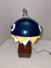 Super Mario Bros Chain Chomp Lamp Light Game Room Collectible Rare READ PLEASE!