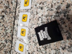 ONE GTA San Andreas PS2 Rockstar Matchbook Promo Rare Collectible