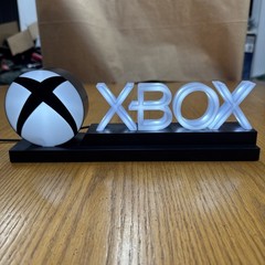 Xbox Icons Light Lamp Paladone Official LED Gaming Decor USB RGB Desk Sign Works