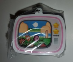 New 2025 Kirby Acrylic Charm Shaker Keyring Bandai Namco Gashapon shaking sound