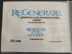 resident evil regenerate balm lotion rare Promo RE2 2004 ps1