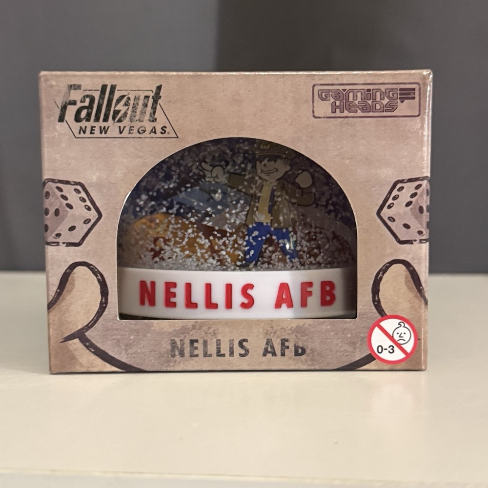 Gaming Heads Fallout Snow Globes Series 1 Nellis Air Force Base