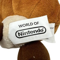 Super Mario Goomba Mushroom Plush Open Mouth Running World Of Nintendo 6 Inch
