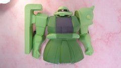 MS-06 Zaku II 1/72 Scale Soft Vinyl Model Kit Banpresto 2006 Mobile Suit Gundam