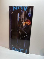 Perfect Dark Zero 2006 Promotional Calendar Xbox 360 Very Rare Joanna Dark
