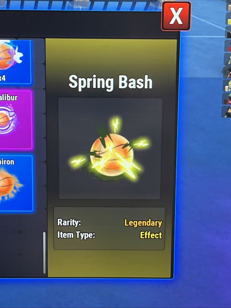 Basketball Legends Spring Bash Effect! Legendary!