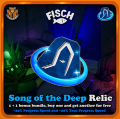 [FISCH] – Song of the Deep Relic – [1 + 1 bonus]