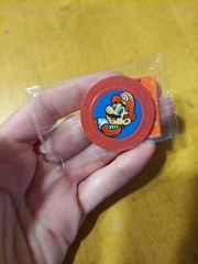 Super Mario Super Rare Red Coin Wonder Ball BRAND NEW SEALED