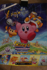 NINTENDO SWITCH KIRBY’S RETURN TO DREAM LAND DELUXE PROMO POSTER KIRBY 18″ X 24″