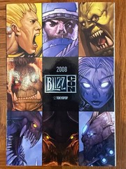 Blizzcon 2008 Collectible Lot – Program, Map, Comic, Keychains, Notebook, & more