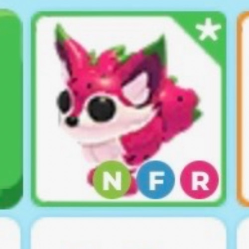 Neon Fly Ride Dragonfruit Fox Adopt Now (Guaranteed Fast Delivery)