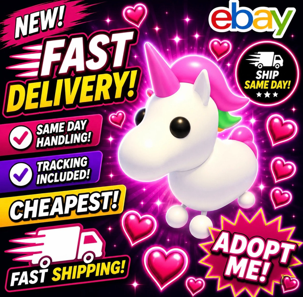 Unicorn / All Variations! FR, NFR, MFR, Neon, Mega – Adopt From Me