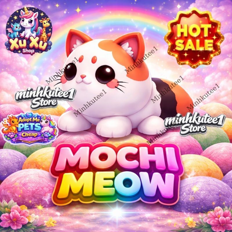 ✨ Adopt M3e Mochi Meow Combo (1x / 3x / 5x) – Cute Pet | Fast Delivery ⚡Trusted