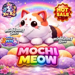 ✨ Adopt M3e Mochi Meow Combo (1x / 3x / 5x) – Cute Pet | Fast Delivery ⚡Trusted