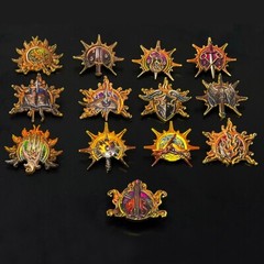 Baldur’s Gate 3 Game Class Badge/Emblem Pins – Bard Barbarian Fighter and more