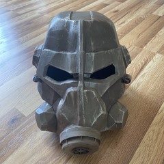 Custom Fallout Power Armor Helmet Unique Model Statue