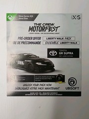 The Crew Motorfest – Microsoft Xbox One A Ubisoft Liberty Walk Dlc Pack Insert