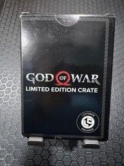 God of War Loot Crate Playing Cards Playstation Limited Edition Open Box