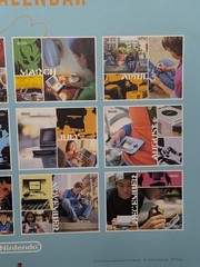 Rare Official 2006 Nintendo Promo Calendar – Gamecube, DS, GBA SP, GBA Micro