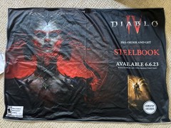 Diablo 4 promotion Fabric Poster GameStop