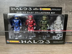 2007 Kubrick Halo 3 Master Chief Collector’s Set 4 Figures