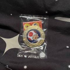 Super Mario Bros Wonder Ball Toad Gold Coin