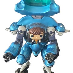 Funko Pop Blizzard Overwatch #177 D.Va MEKA Vinyl Figure w/ Mini D.Va Figure