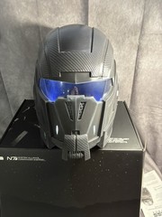 Mass Effect N7 Helmet Andromeda Variant 1:1 Scale Wearable Helmet LED Light VG+