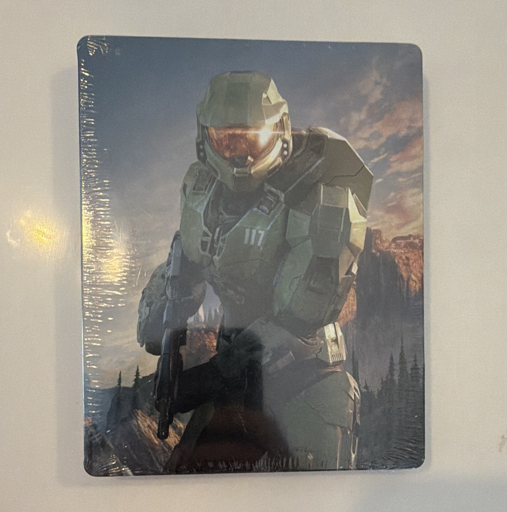 Xbox Halo Infinite Steelbook Case Master Chief Sealed 2021 (GAME INCLUDED)