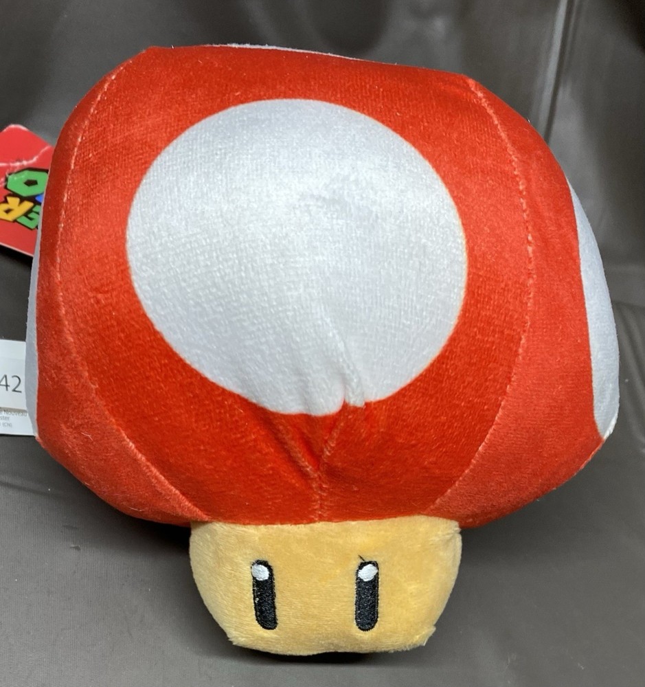 Super Mario Red Mushroom Plush 5” Nintendo